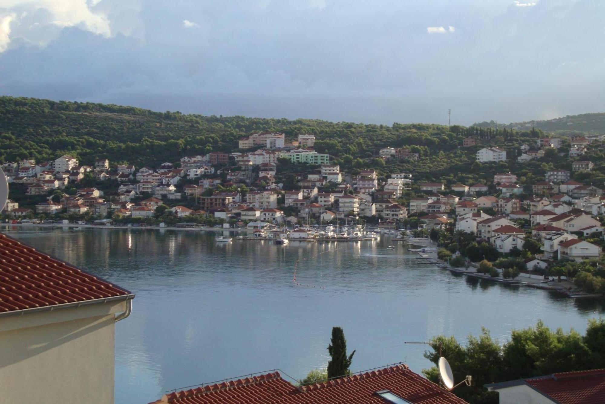 Panoramablick Apartment Trogir Bagian luar foto
